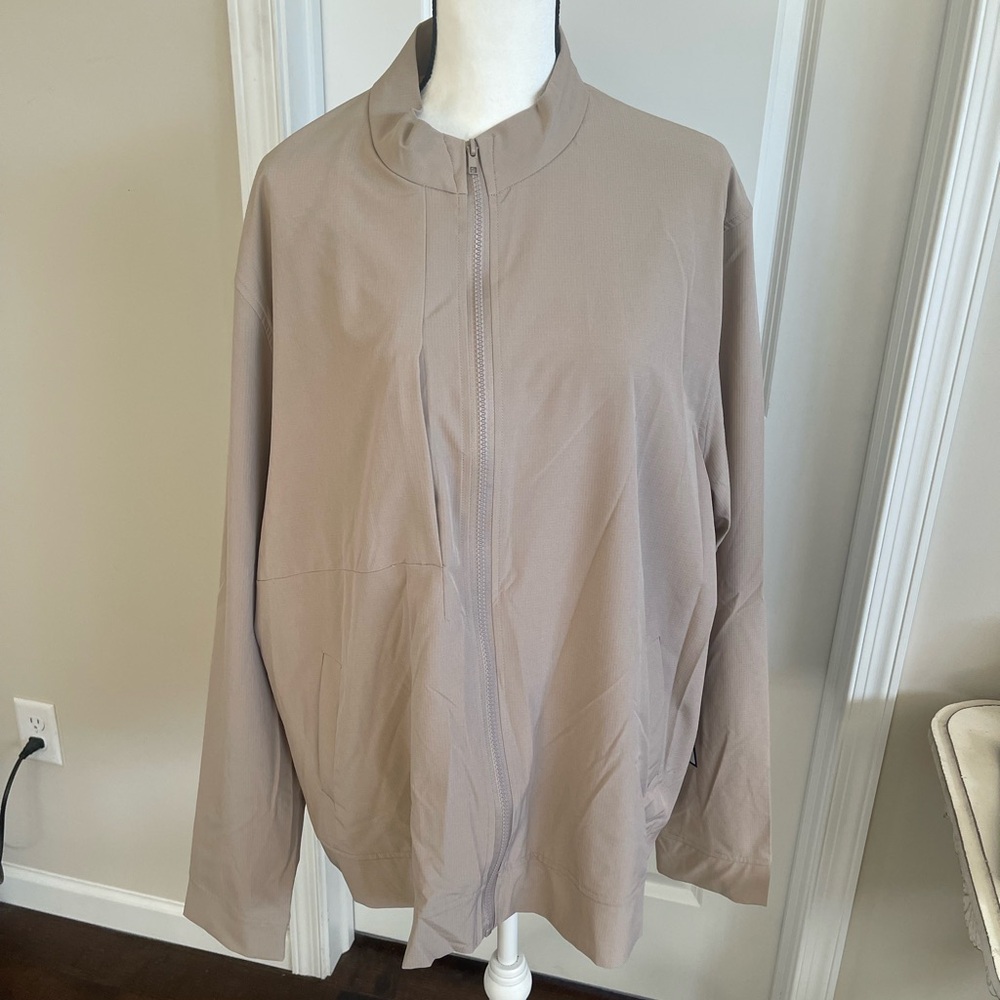 Grand Running Club Taupe Jacket NWT